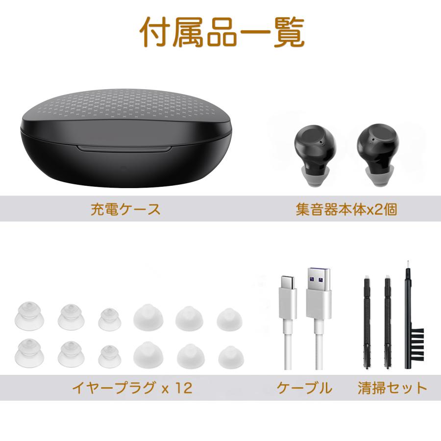 集音器【国内正規品】2023最新デザイン A80 タッチ式Type‐C急 高性能