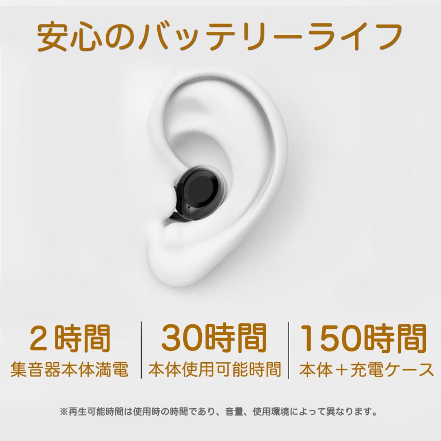 集音器【国内正規品】2023最新デザイン A80 タッチ式Type‐C急 高性能
