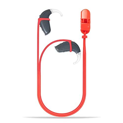 集音器【国内正規品】補聴器落下防止ストラップ 両耳用 高品質の