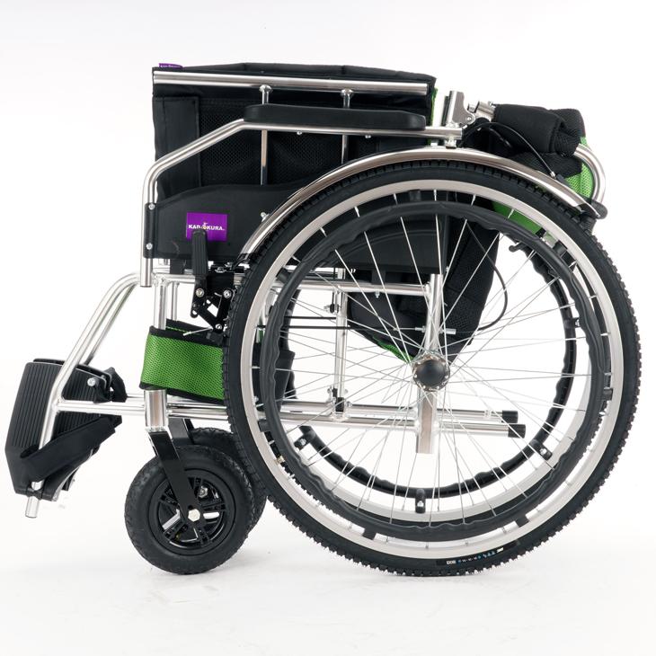 カドクラ 【特別仕様】車椅子 軽量 コンパクト 自走用 オール