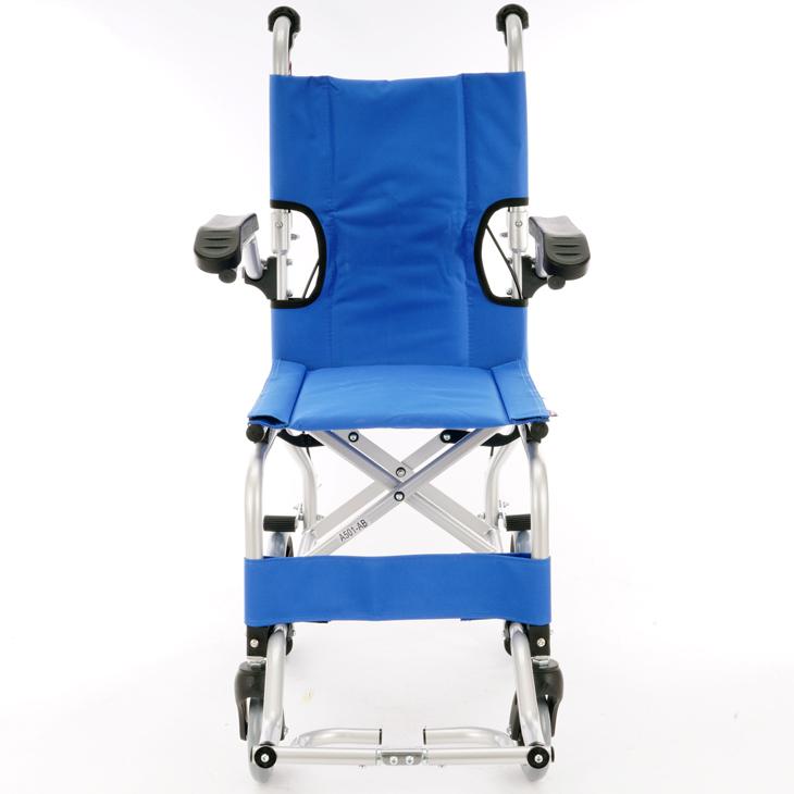 車椅子 車いす 車イス 軽量 コンパクト 介助式 簡易型 ネクスト レッド