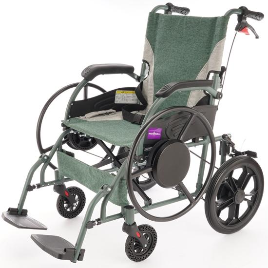 みどり カドクラ車椅子 軽量 自走式 看護・介護用品 - 自助具 みどり様専用 カドクラ車椅子 軽量 自走式 看護・介護用品 - 自助具