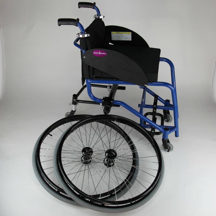 カドクラ 車椅子 車いす 車イス 軽量 コンパクト スポーツ 卓球用