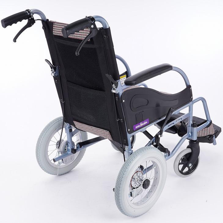 車椅子 車いす 車イス 軽量 コンパクト 介助用 低床 ラスク F201 カドクラ XSサイズ