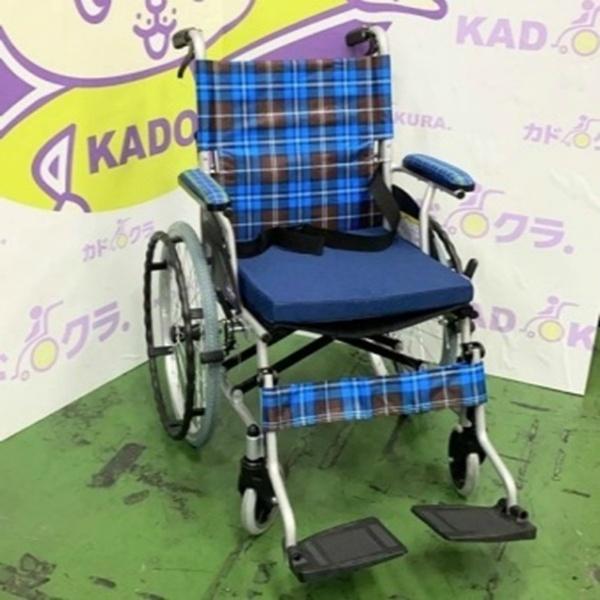 【認定中古車】車椅子 車いす 車イス 軽量 コンパクト 自走用 ディオ F602 カドクラ Mサイズ 特別仕様_5