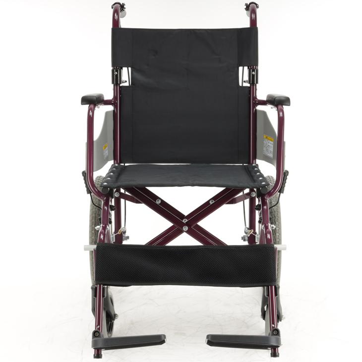 カドクラ 介助式 軽量 車椅子 アカシア パープル H201-PL カドクラ 車椅子 車いす 車イス 軽量 コンパクト 介助式