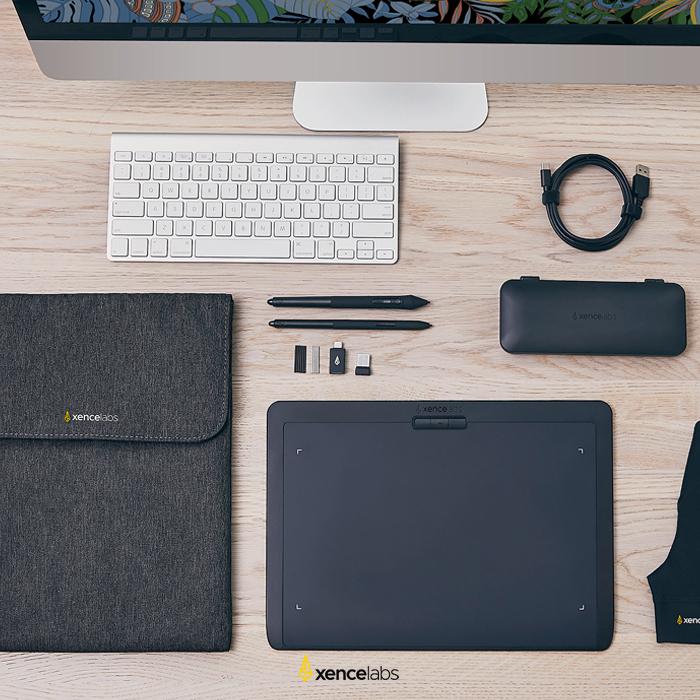 最大63％オフ！Xencelabs ペンタブレット Mediumバンドル Mac Win 超薄