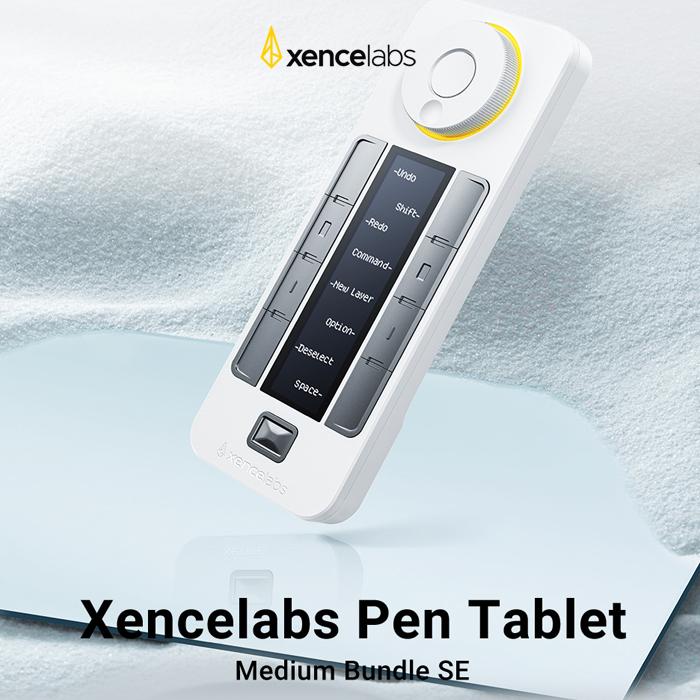 【メーカー保証2年】Xencelabs　センスラボ ペンタブレット Medium バンドル Special Edition クイッキーズセット  ワイヤレス ペン[231222]