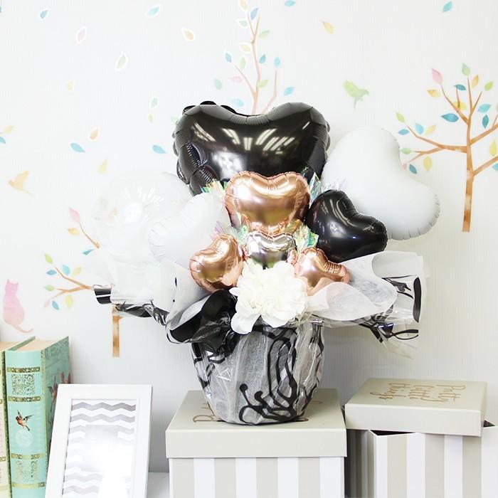 誕生日プレゼント　誕生日ギフト　バルーン　バルーン誕生日　バルーン電報　メッセージカード　名入れ　記念日ギフト　写真映え　モダン　大人系　人気商品