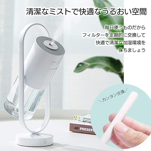 超音波加湿器 交換用フィルター 5本セット / 選べる長さ(100mm,135mm