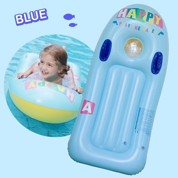 シュノーケリングボート イエロー ピンク ブルー キッズ シュノーケル
