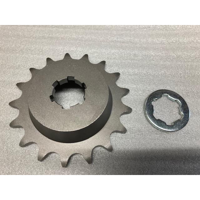 RZ250/350用 15ミリオフセットスプロケット 17丁 新品即決【ゼス