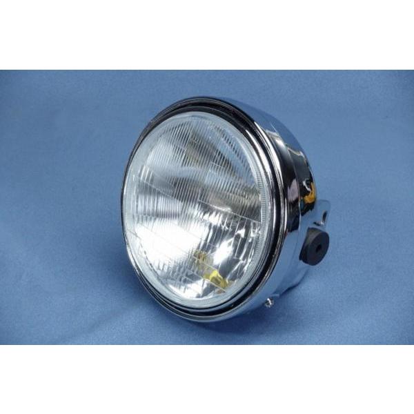 RZ250/350用 ガラスレンズヘッドライト/メッキボディー 新品 : ミズノ