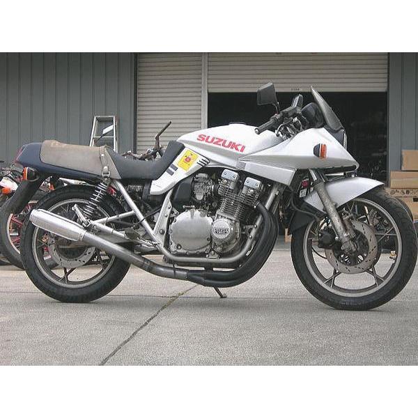 GSX750/1100Sカタナ用 42.7パイ手曲モナカ管 【 ゼス管モナカ