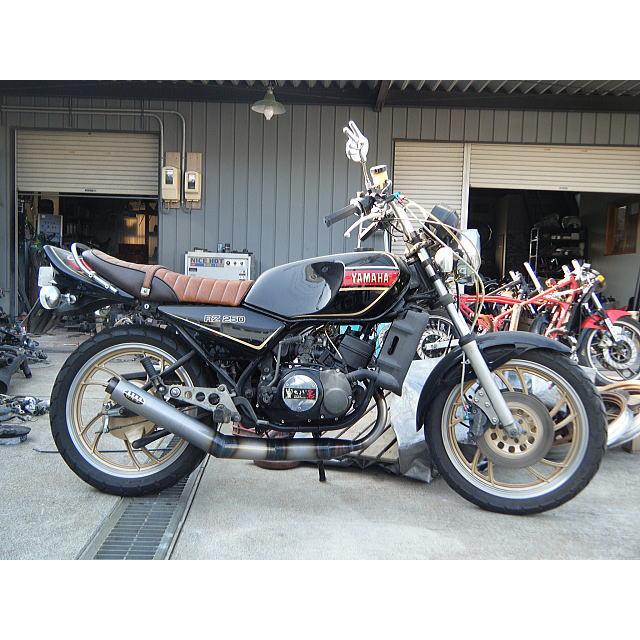 RZ250/350用集合管(ブラックタイプ)【 ゼス管80パイかち上げ RZ250/350用集合管(ブラックタイプ)【 ゼス管80パイかち上げ