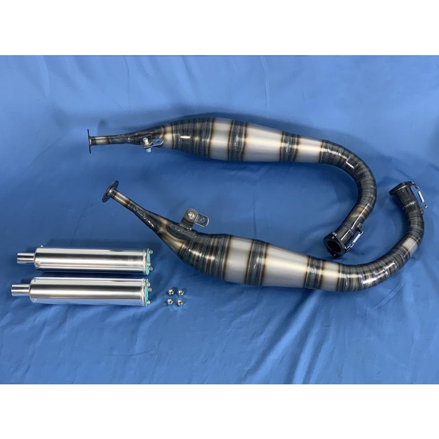 RZ250/350用 クロスチャンバー(輪切り)クリアータイプ【 ゼス RZ250/350用 クロスチャンバー(輪切り)クリアータイプ【 ゼス