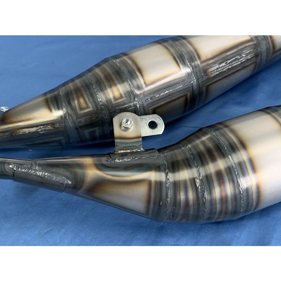 RZ250/350用 クロスチャンバー(輪切り)クリアータイプ【 ゼス RZ250/350用 クロスチャンバー(輪切り)クリアータイプ【 ゼス