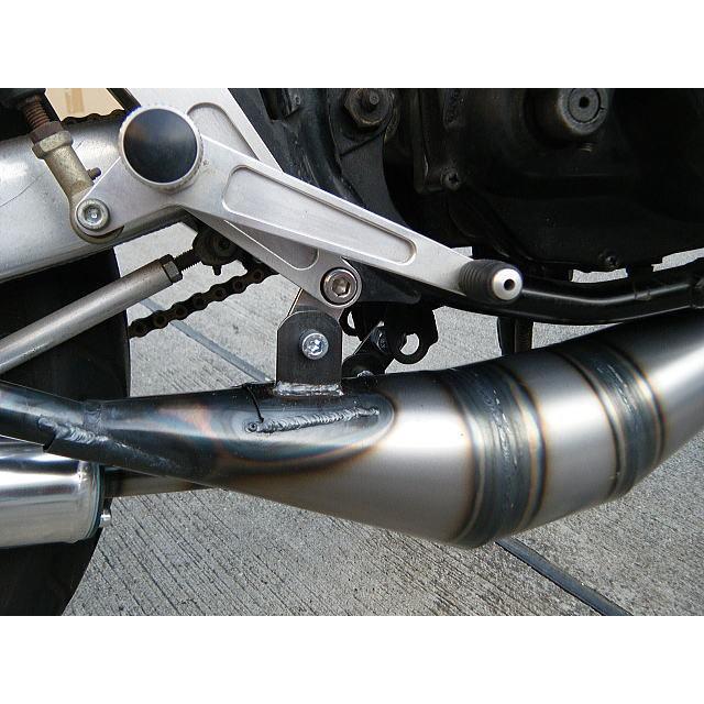 RZ250/350用 ステンレス クロス右2本出しストリートチャンバー RZ250/350用 ステンレス クロス右2本出しストリートチャンバー