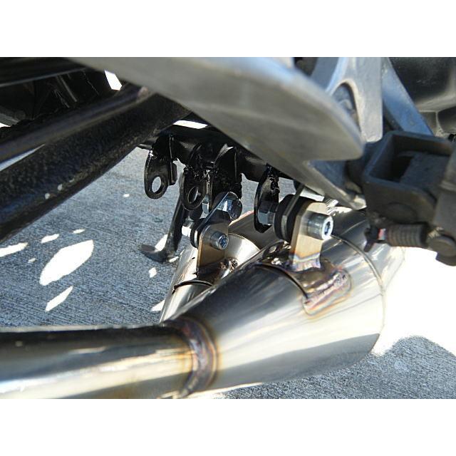 RZ250/350用 ステンレス クロス右2本出しストリートチャンバー RZ250/350用 ステンレス クロス右2本出しストリートチャンバー