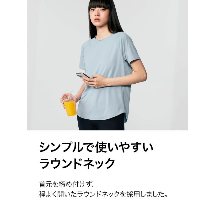 トップス Y XEXYMIX（ゼクシィミックス） ヨガウェア ヨガトップス 半袖 Tシャツ