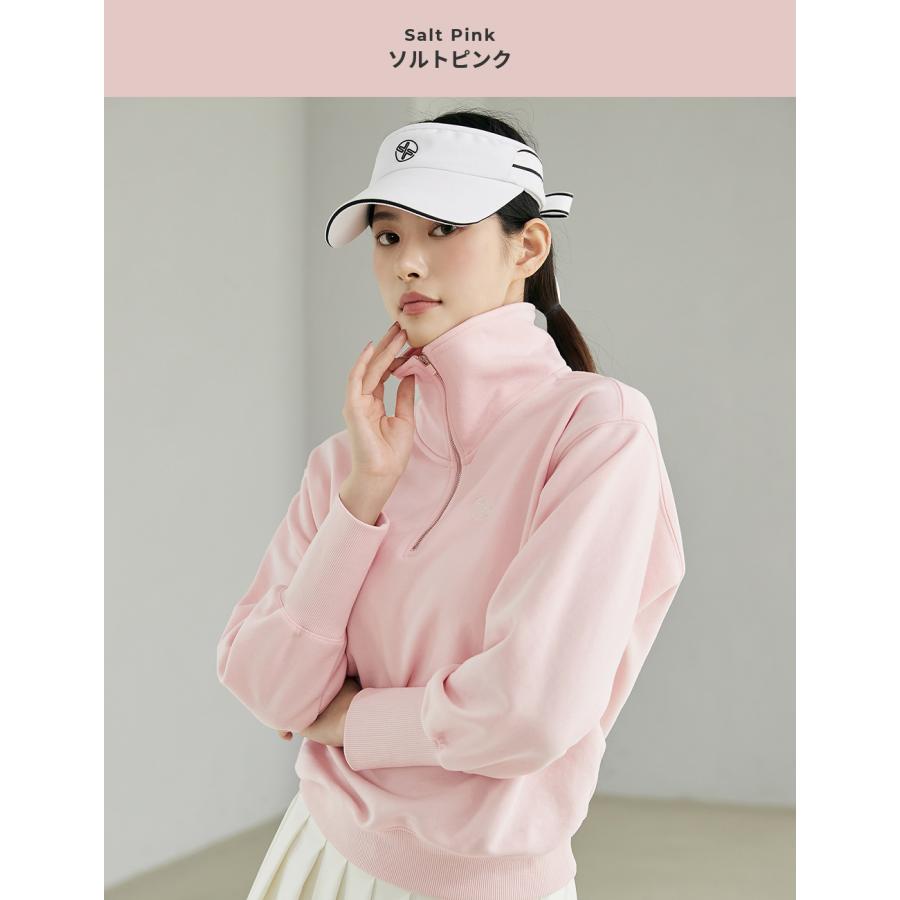 XEXYMIX ゼクシィミックス ゼクシーミックス ゴルフ ゴルフウェア GOLF 長袖 トレーナー スウェット トップス カットソー 韓国 おしゃれ かわいい GA3012Gの画像