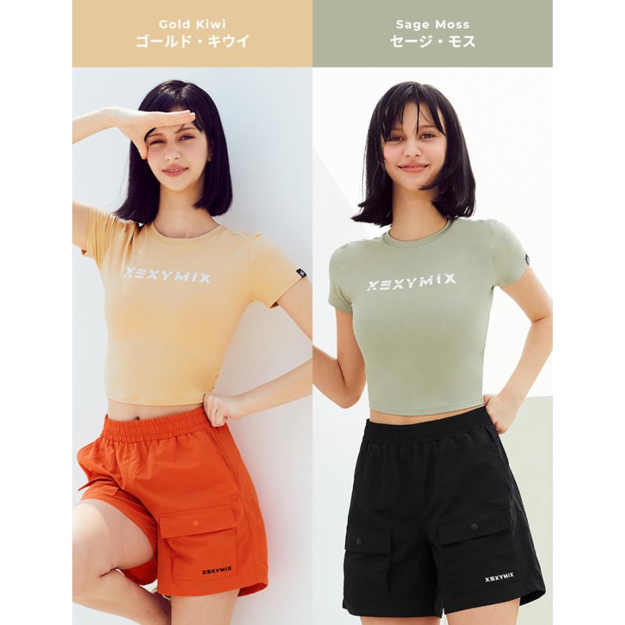 XEXYMIX ゼクシィミックス ゼクシーミックス 半袖 Tシャツ ヨガトップス ヨガウェア xa5203t｜xexymix｜15