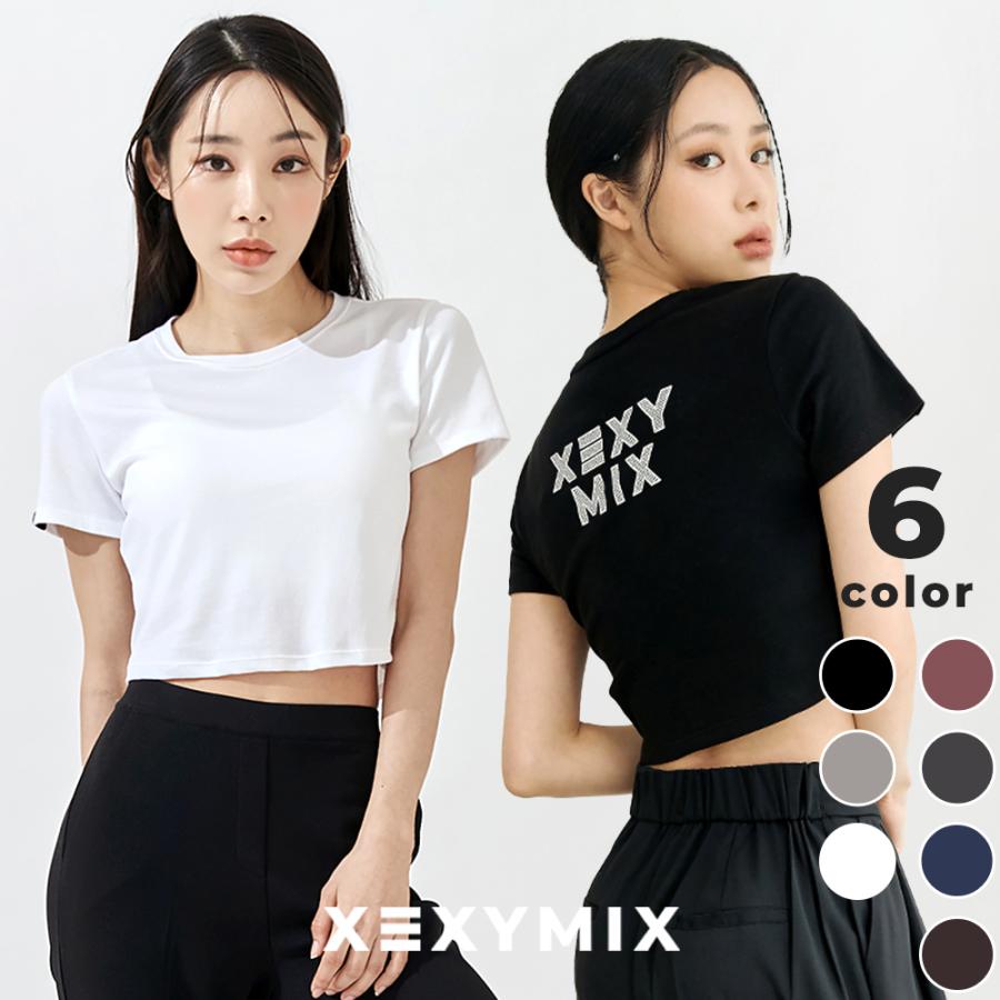 XEXYMIX（ゼクシィミックス） ゼクシーミックス クロップド丈 半袖 T
