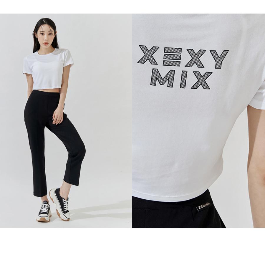 XEXYMIX（ゼクシィミックス） ゼクシーミックス クロップド丈 半袖 T