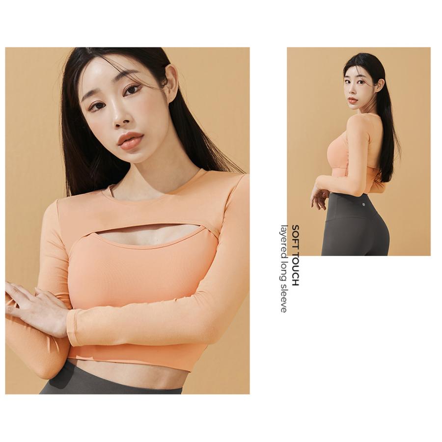 XEXYMIX ゼクシィミックス ゼクシーミックス レイヤード 長袖 T