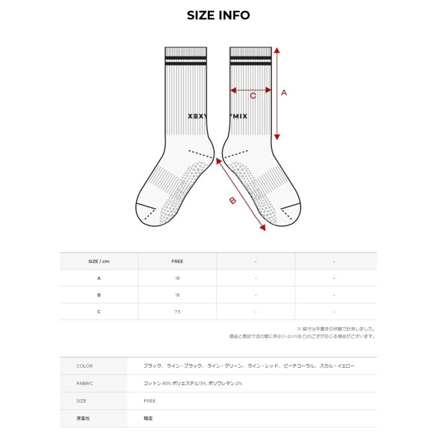 XEXYMIX（ゼクシィミックス） ソックス 靴下 スポーツ ソックス