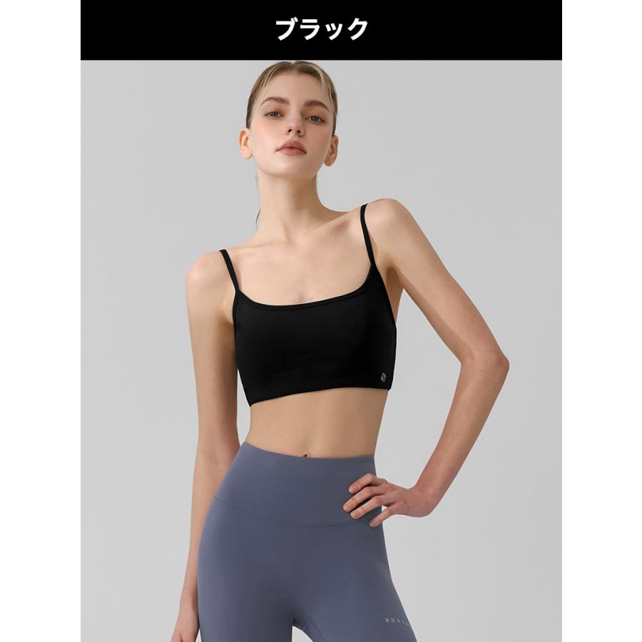 XEXYMIX（ゼクシィミックス） ヨガウェア ブラトップ パッド付き 背中