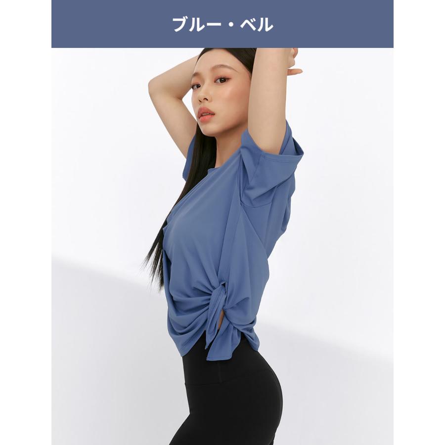 XEXYMIX（ゼクシィミックス） ヨガウェア トップス 半袖 Tシャツ