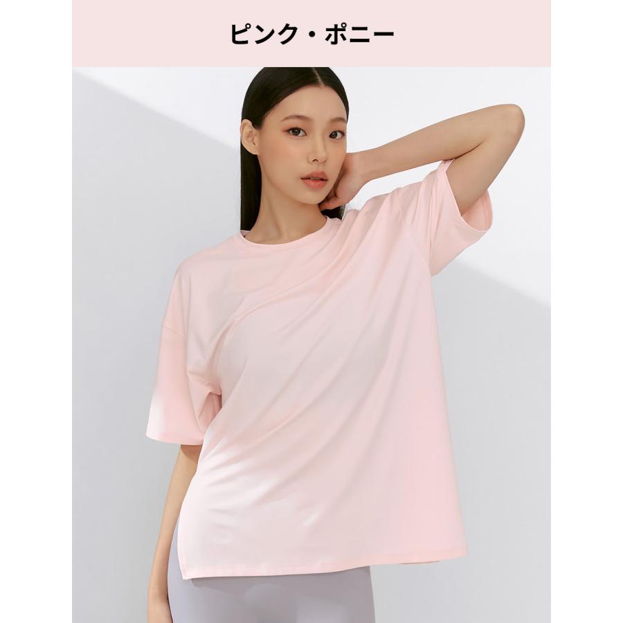 XEXYMIX（ゼクシィミックス） ヨガウェア トップス 半袖 Tシャツ