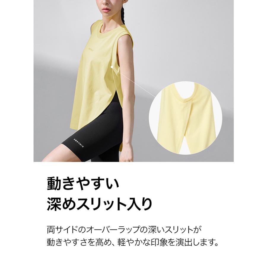 XEXYMIX（ゼクシィミックス） ヨガウェア トップス ノースリーブ