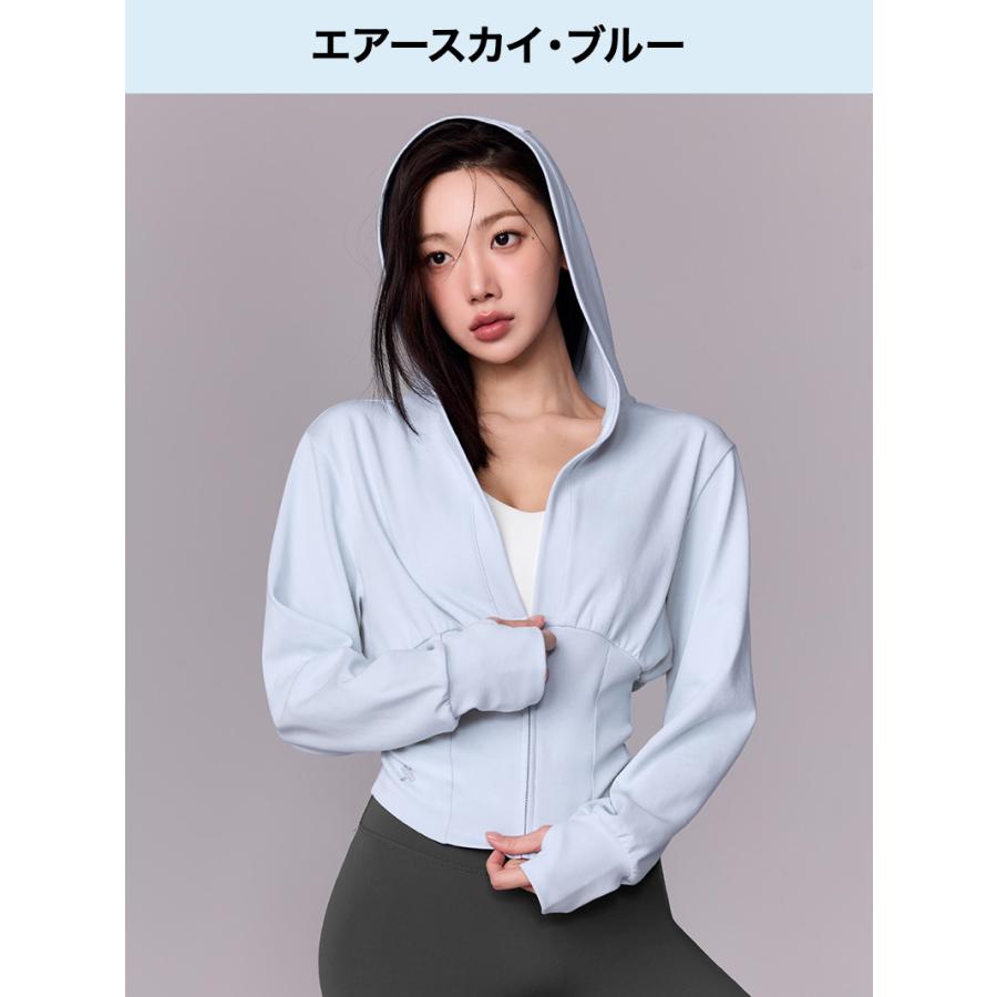 XEXYMIX（ゼクシィミックス） ヨガウェア パーカー ジャケット 指穴