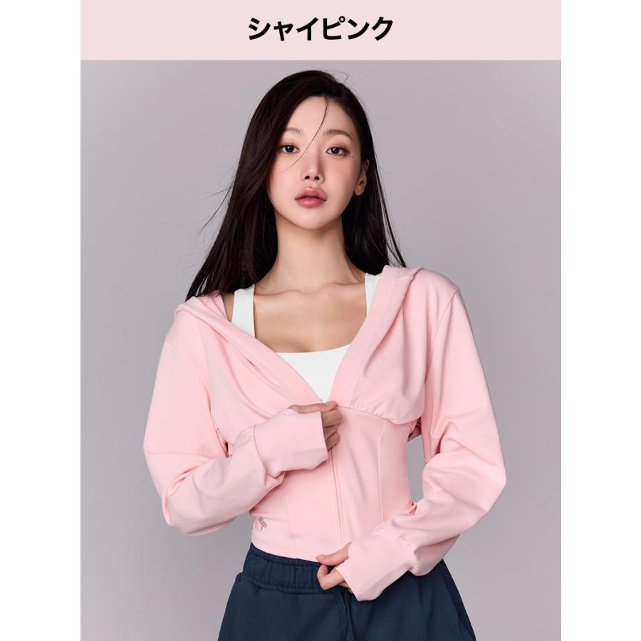 XEXYMIX（ゼクシィミックス） ヨガウェア パーカー ジャケット 指穴