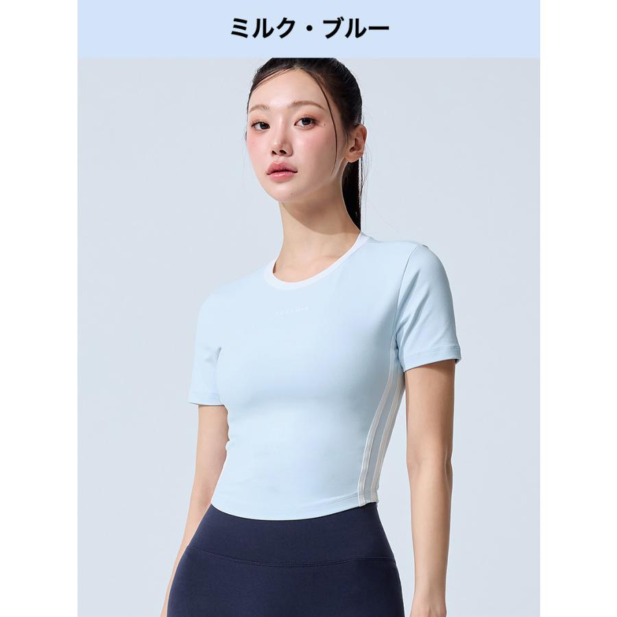 XEXYMIX（ゼクシィミックス） ヨガウェア トップス ヨガトップス 半袖