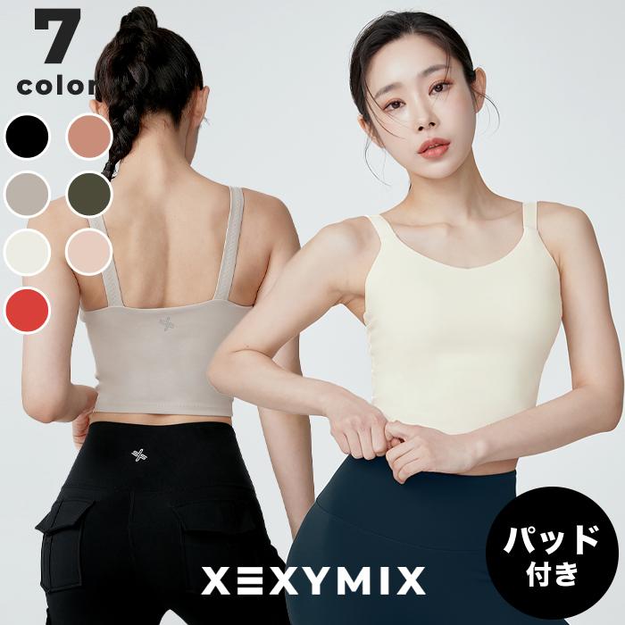 XEXYMIX ゼクシィミックス ゼクシーミックス ブラトップ ブラカップ パッド 付き トップス ヨガトップス ヨガウェア xt4195t :  xt4195t : XEXYMIX Online Shop Yahoo!店 - 通販 - Yahoo!ショッピング