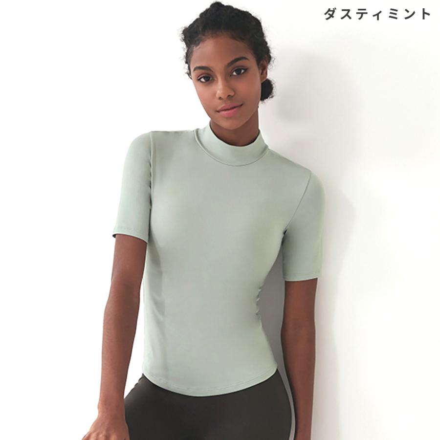 XEXYMIX ゼクシィミックス ゼクシーミックス ハイネック 半袖 Tシャツ