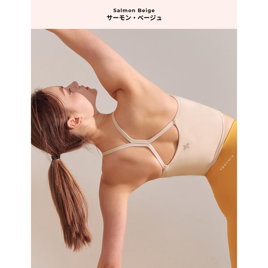 ヨガウェア トップス カップ付 レディース ヨガ ブラトップ ピラティス