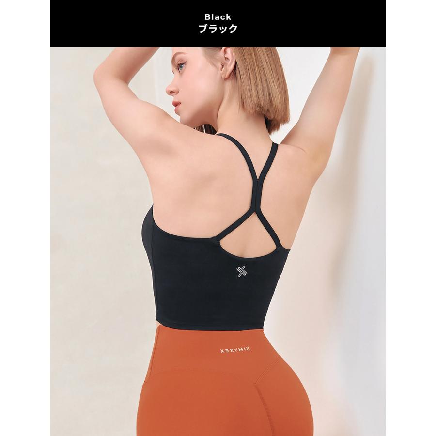 ヨガウェア トップス カップ付 レディース ヨガ ブラトップ ピラティス