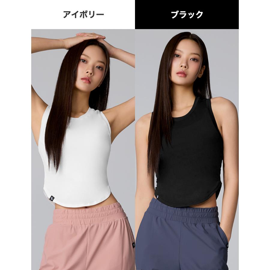 新品未使用 XEXYMIX ゼクシィミックス タンクトップ ヨガ 白黒 セット XEXYMIX（ゼクシィミックス） ゼクシーミックス クロップド丈 タンク
