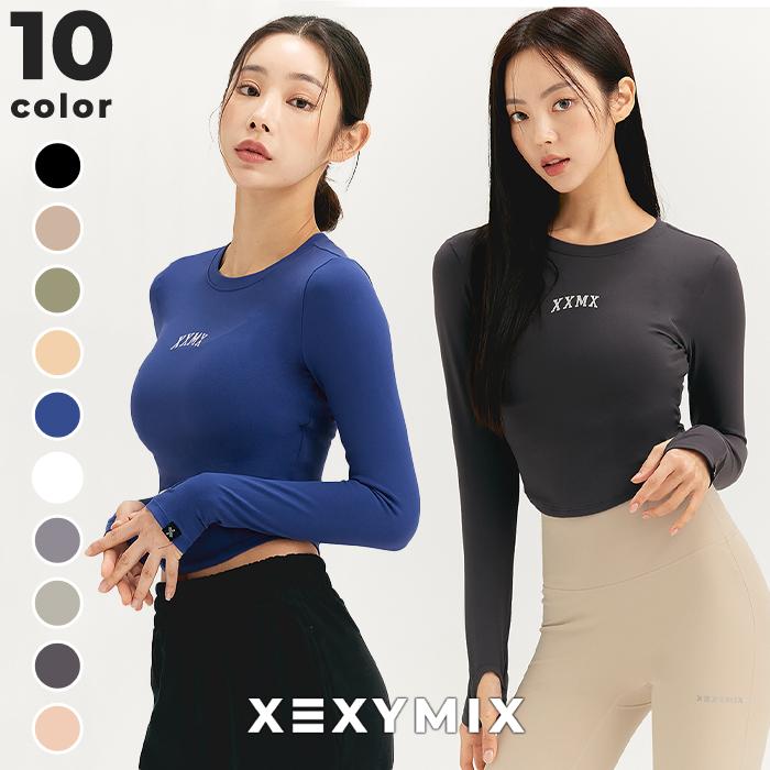 XEXYMIX ゼクシィミックス ゼクシーミックス 長袖 Tシャツ ヨガ XEXYMIX ゼクシィミックス ゼクシーミックス 長袖 Tシャツ ヨガ