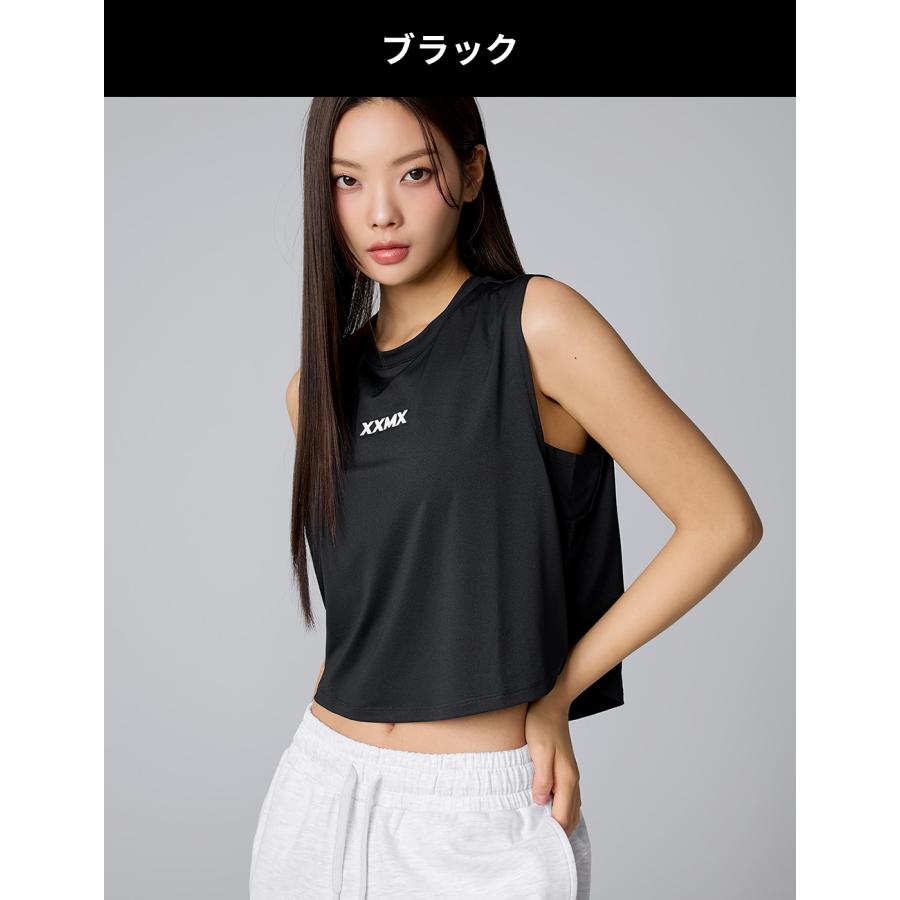 XEXYMIX（ゼクシィミックス） ヨガウェア トップス ノースリーブ ヨガ