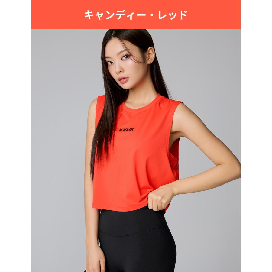 XEXYMIX（ゼクシィミックス） ヨガウェア トップス ノースリーブ ヨガ