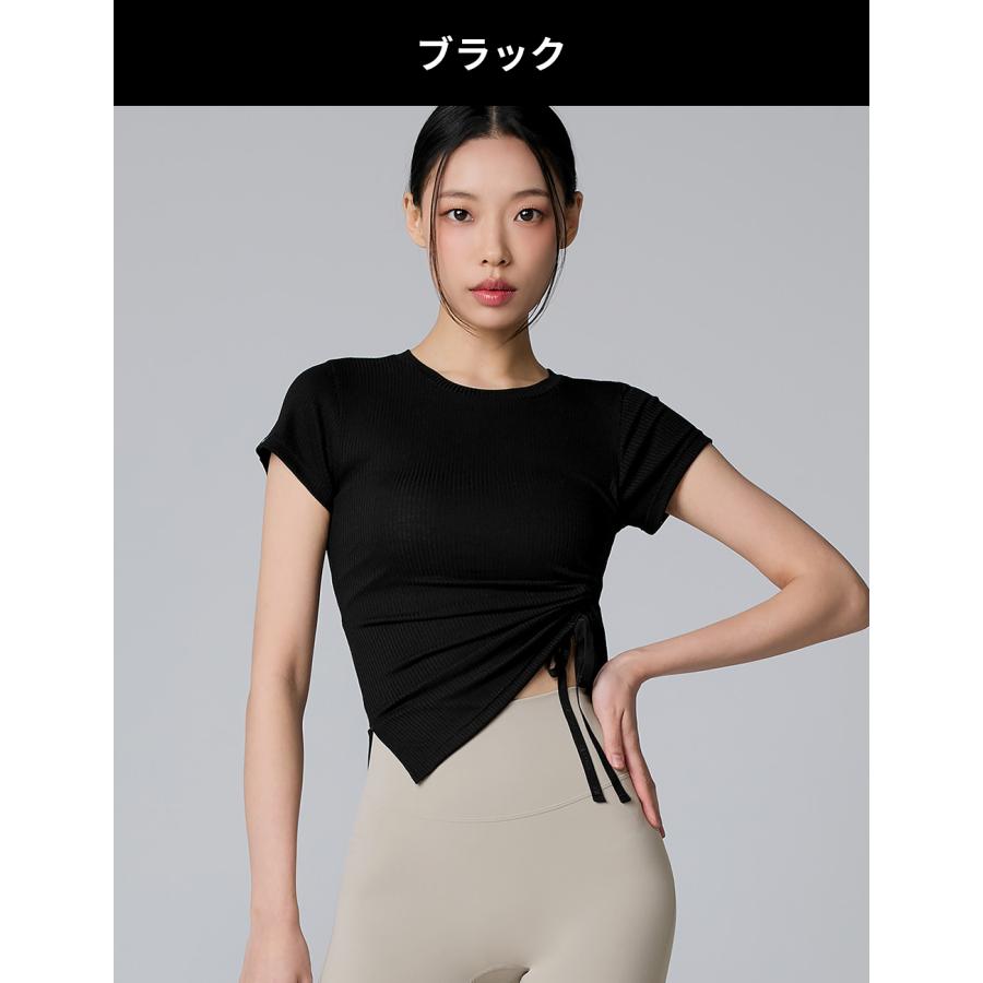 XEXYMIX（ゼクシィミックス） ヨガウェア トップス フレンチスリーブ