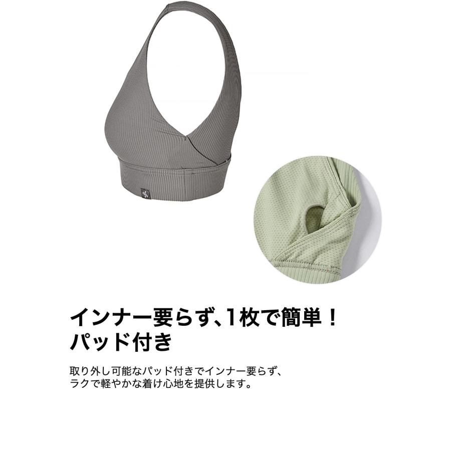 新品未使用　タンク　ブラトップ　グレー　クリスマス　ちゃぴさん　ジムウェア　M 新品未使用 タンク ブラトップ グレー クリスマス ちゃぴさん