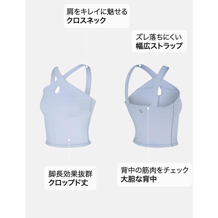 【新品】xexymix♡パッド付き　ヨガウェア　トレーニング　セット　Mサイズ XEXYMIX（ゼクシィミックス） ゼクシーミックス ブラトップ ブラカップ