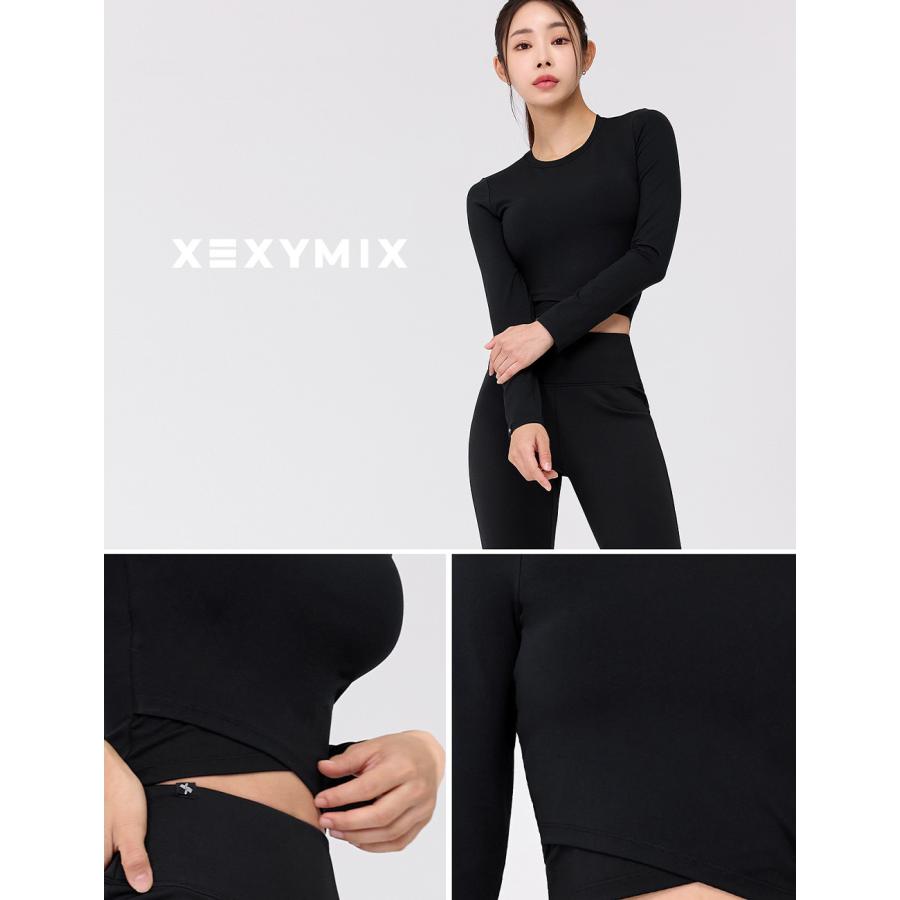 XEXYMIX（ゼクシィミックス） ヨガウェア 長袖 トップス スポーツ