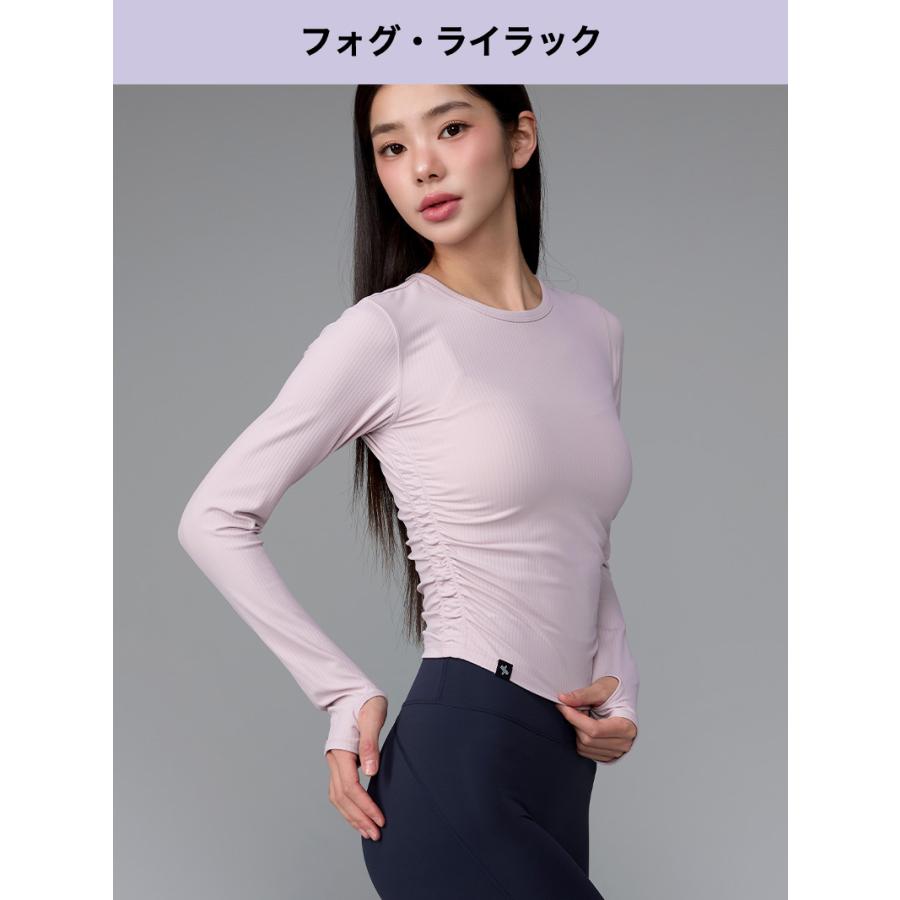 未使用　トップス XEXYMIX（ゼクシィミックス） ヨガウェア トップス レディース 長袖 T